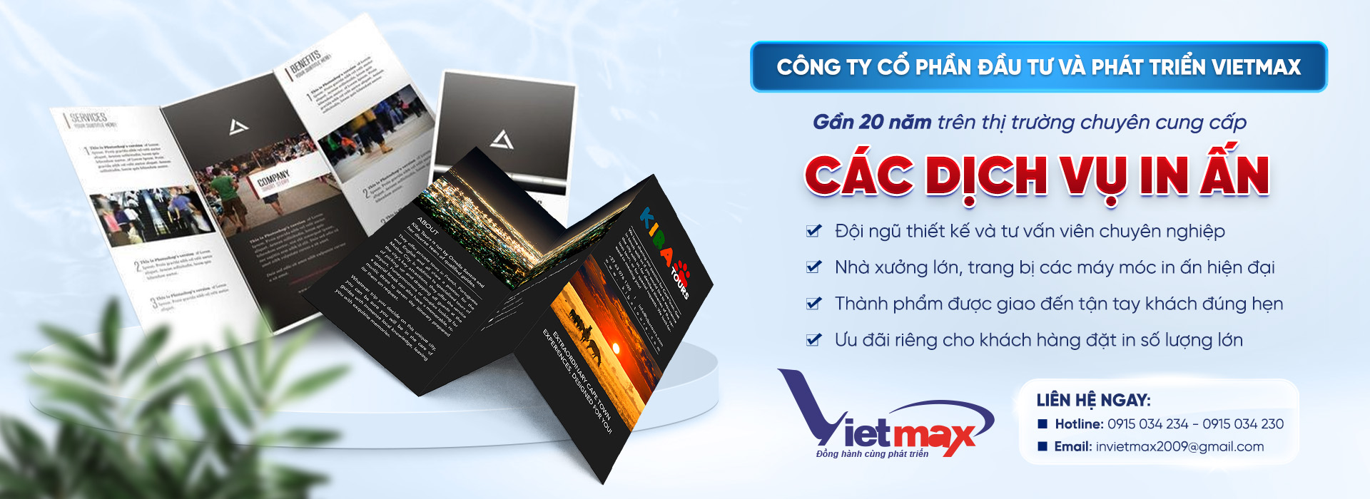 CÔNG TY CỔ PHẦN ĐẦU TƯ VÀ PHÁT TRIỂN VIETMAX